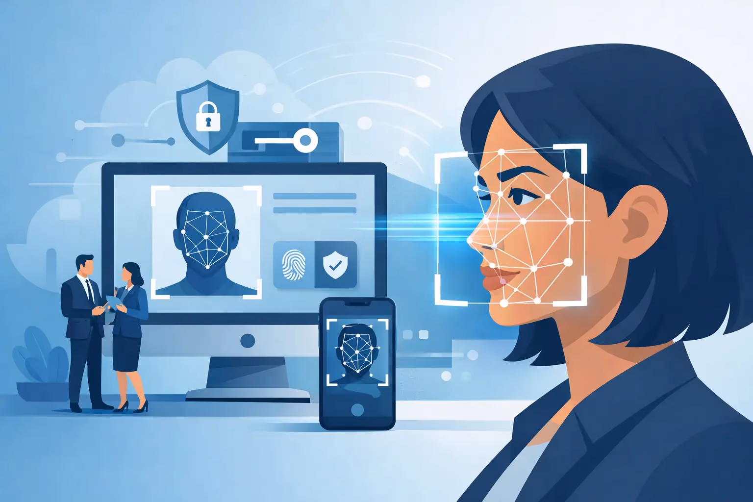 Como implementar autenticação facial corporativa